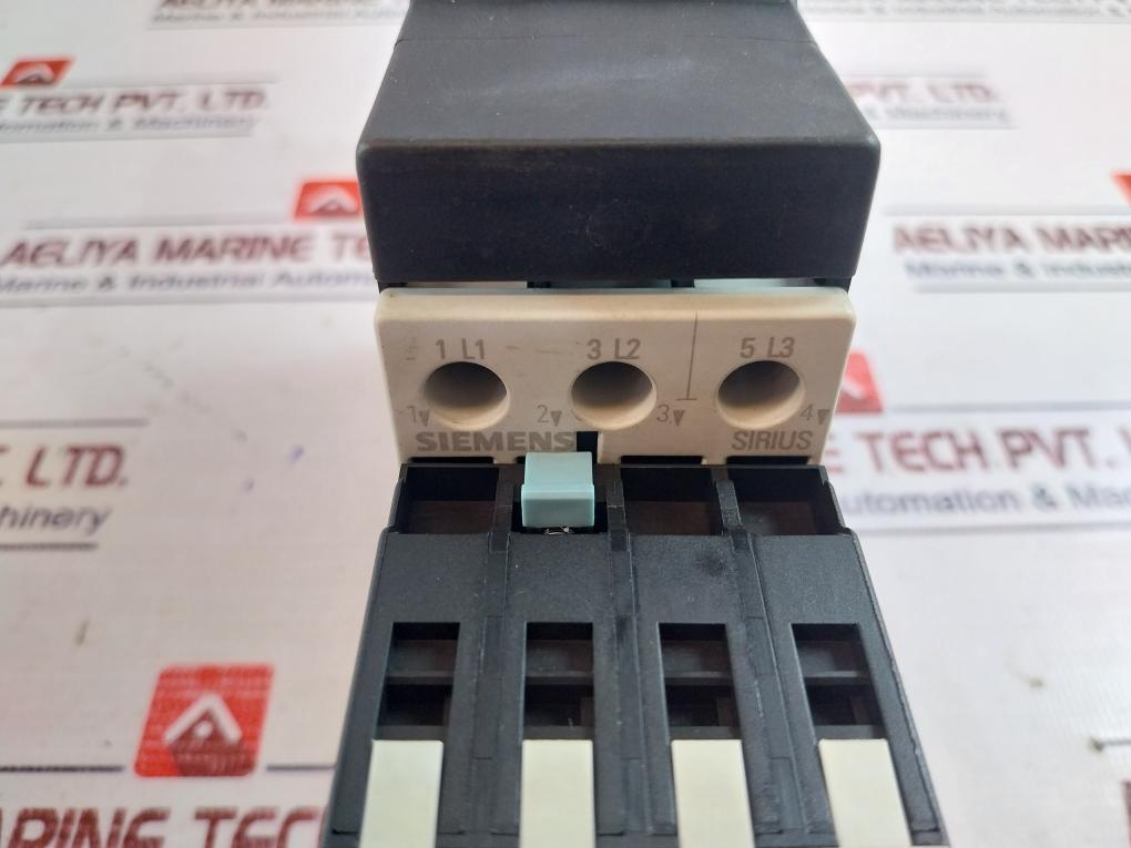 Siemens 3Rt1026-3B..0 Contactor W/ 3Rh1921-2Ha22 Aux Block