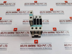 Siemens 3Rt1026-3B..0 Contactor W/ 3Rh1921-1Ca10 Aux Contact Block