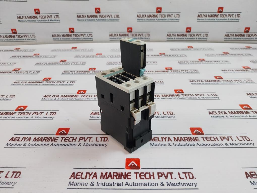 Siemens 3Rt1026-3B..0 Contactor W/ 3Rh1921-1Ca10 Aux Contact Block