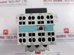 Siemens 3Rt1026-3B..0 Contactor W/ 3Rh1921-2Ha22 Aux Switching Block