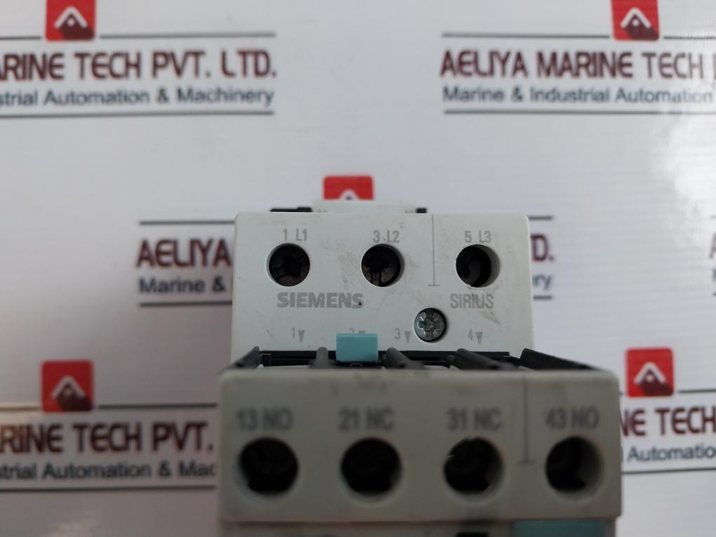 Siemens 3Rt1034-1Al20 Contactor 10A 690V