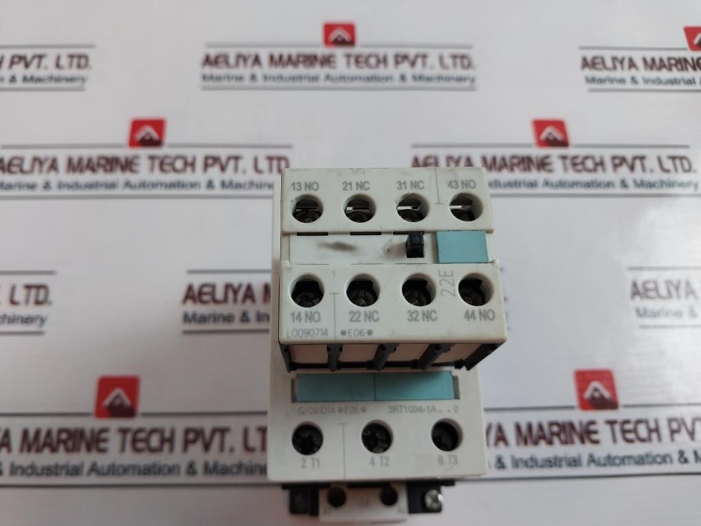 Siemens 3Rt1034-1Al20 Contactor 10A 690V