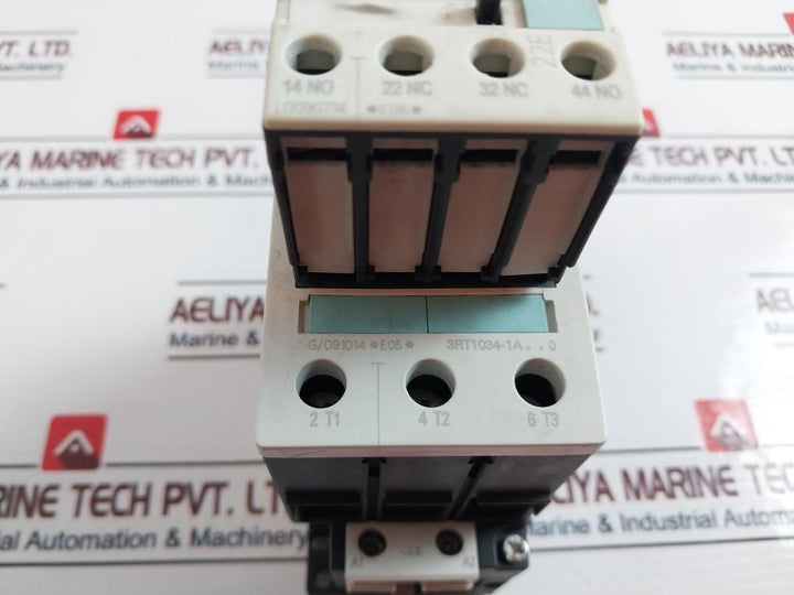 Siemens 3Rt1034-1Al20 Contactor 10A 690V