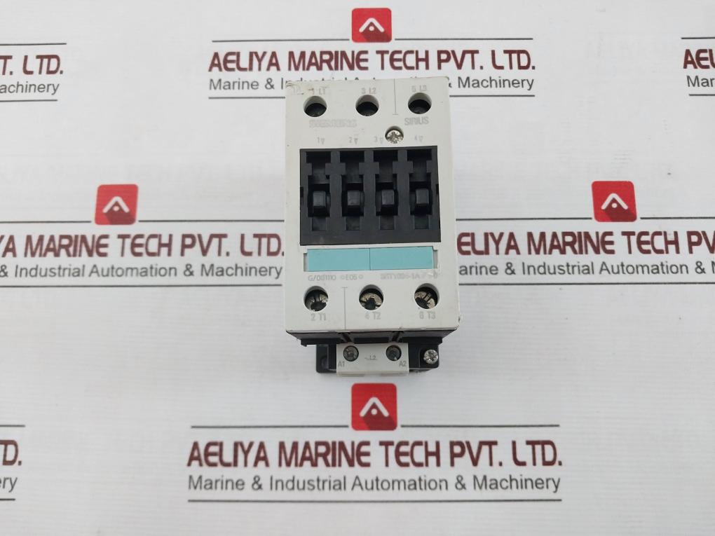 Siemens 3Rt1034-1Al20 Power Contactor 3Rt1926-1Bd00 45A 600Vac 230V 50/60Hz
