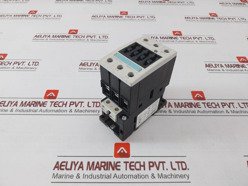 Siemens 3Rt1034-1Al20 Power Contactor 4-2003/50Hz 3Rt1926-1Bd00 G/081110