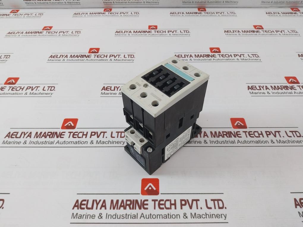 Siemens 3Rt1034-1Al20 Power Contactor 4-2003/50Hz 3Rt1926-1Bd00 G/081110