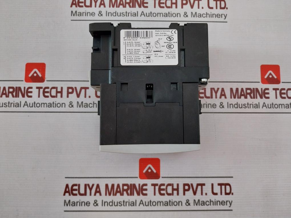 Siemens 3Rt1034-1Al20 Sirius 3-pole Power Contactor 32A 15Kw/400V 230V Ac