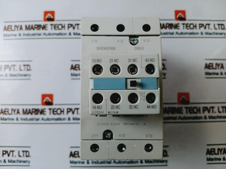 Siemens 3Rt1044-1Al24 Sirius Power Contactor 50/60Hz