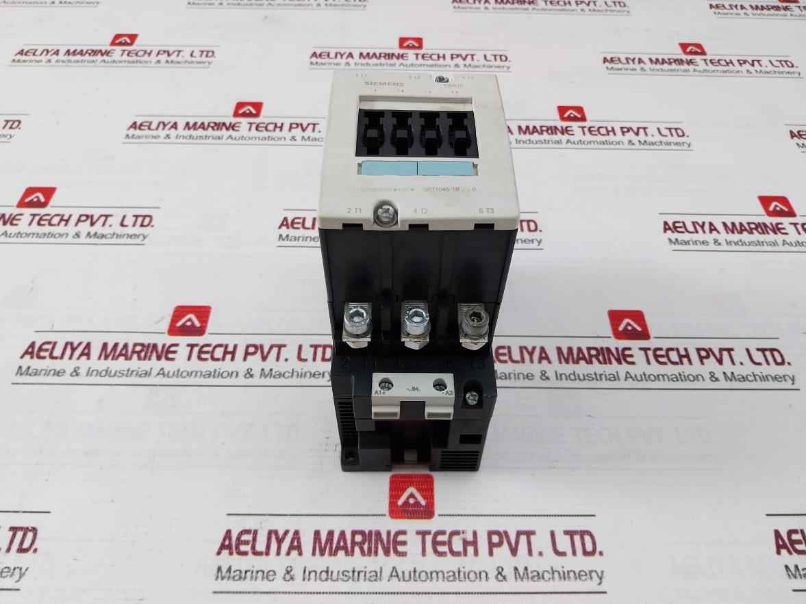 Siemens 3Rt1045-1B..0 Sirius Power Contactor Dc 24V 10Ka At 600V