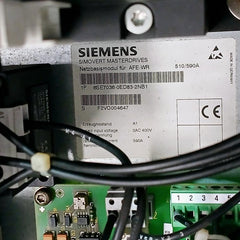 Siemens 3Rt1476-6...6 Clean Power Filter 1P 6Se7090-0Xx84-1Ga1 S F2Vo004647