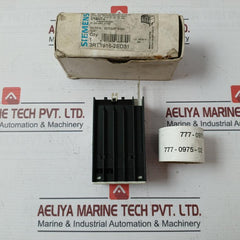 Siemens 3Rt1916-2Ed31 Solid-state Time-delay Relay Ac 200-240V Iec 255 Vde 0660