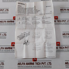 Siemens 3Rt1916-2Fl31 Relay Auxiliary Switch Ac/Dc 200-240V 5-100S