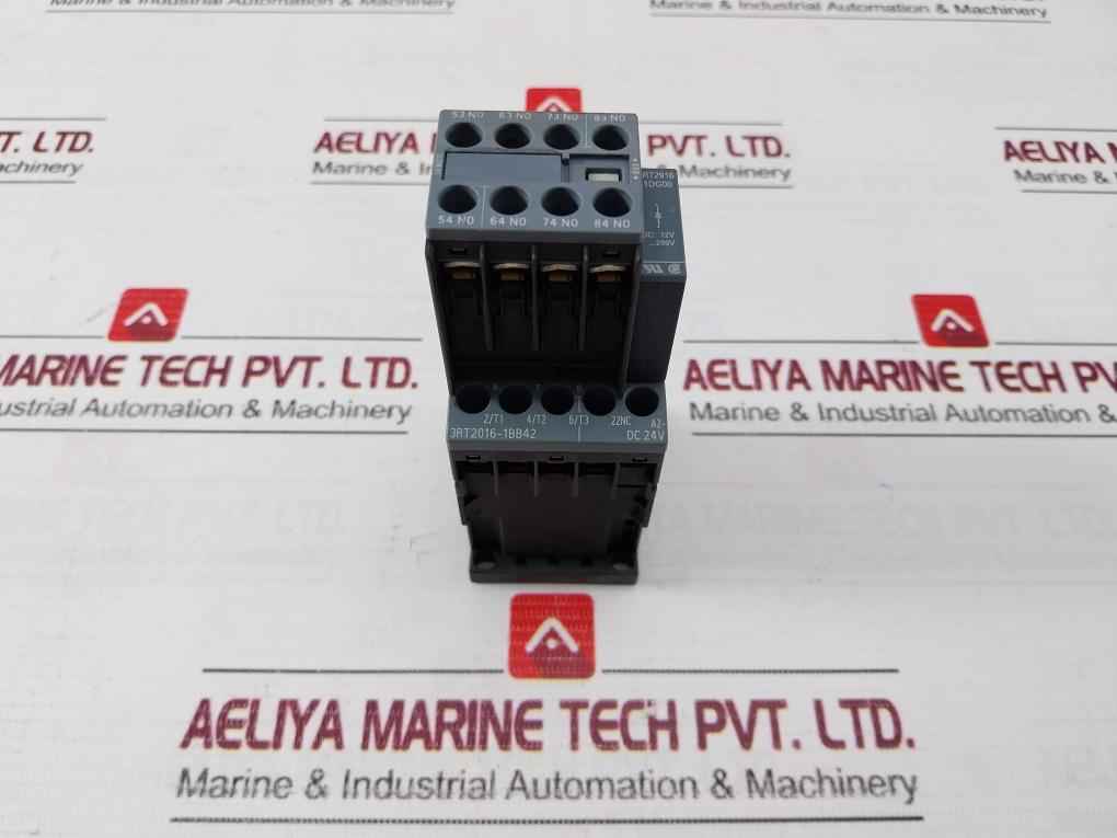 Siemens 3Rt2016-1Bb42 Contactor 12V-250V 24V A600/Q600 50/60Hz