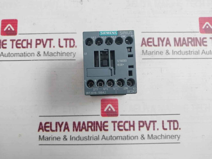 Siemens 3Rt2016-1Bb42 Contactor Iec/En/K 60947-4-1 50/60Hz Gb14048.4/50Hz