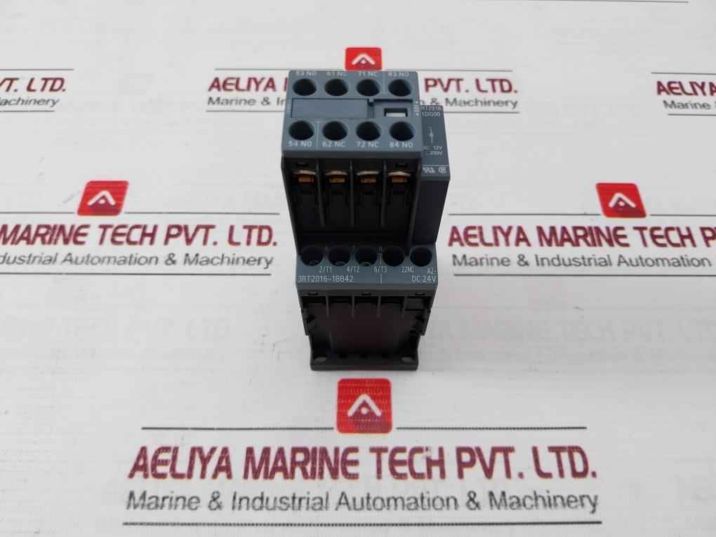 Siemens 3Rt2016-1Bb42 Power Contactor 10A 75°C