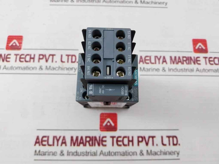 Siemens 3Rt2016-1Bb42 Power Contactor 10A 75°C