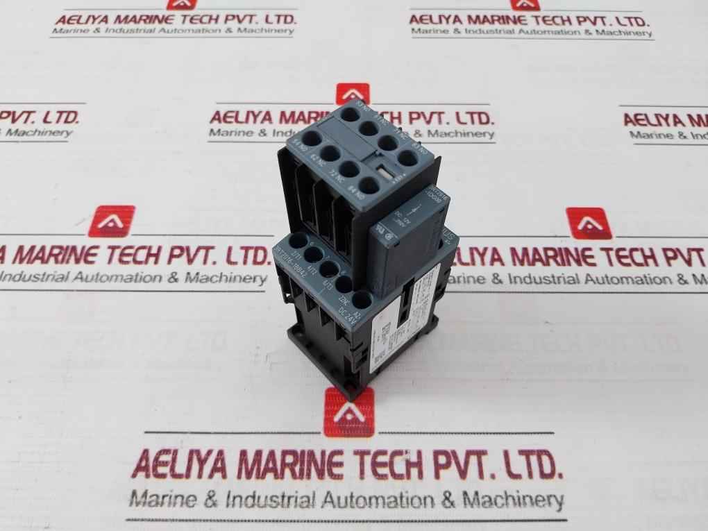 Siemens 3Rt2016-1Bb42 Power Contactor 10A 75°C
