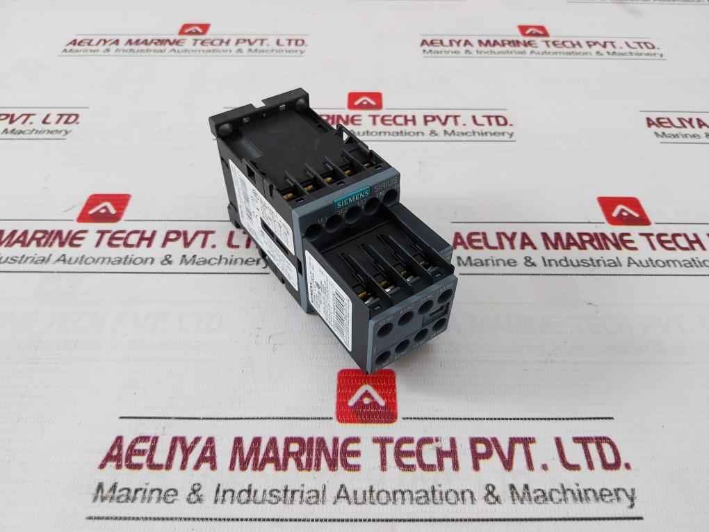 Siemens 3Rt2016-1Bb42 Power Contactor 10A 75°C
