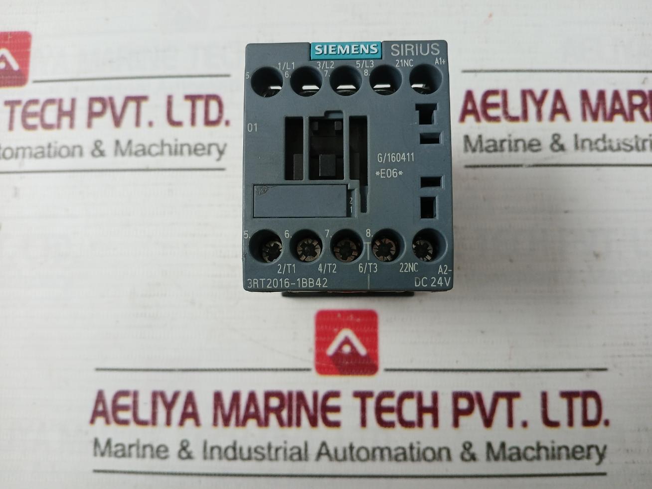 Siemens 3Rt2016-1Bb42 Power Contactor 50/60Hz 12V-250V 75C