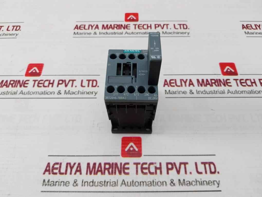 Siemens 3Rt2016-1Bb42 Power Contactor 50/60Hz 50A