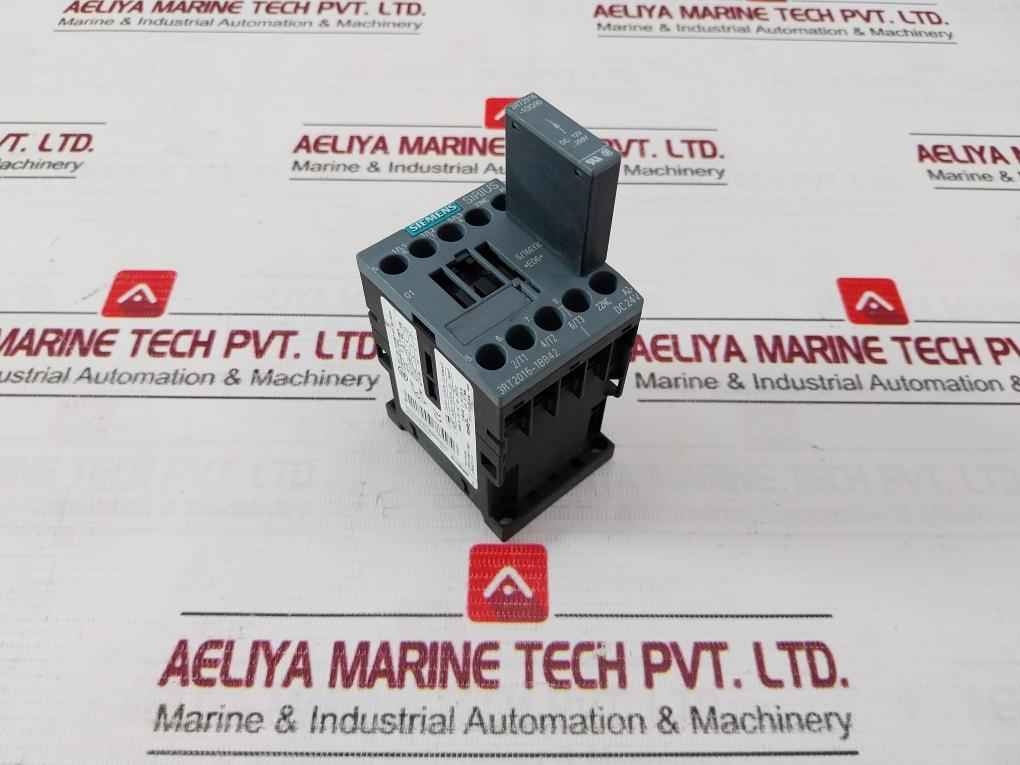 Siemens 3Rt2016-1Bb42 Power Contactor 50/60Hz 50A