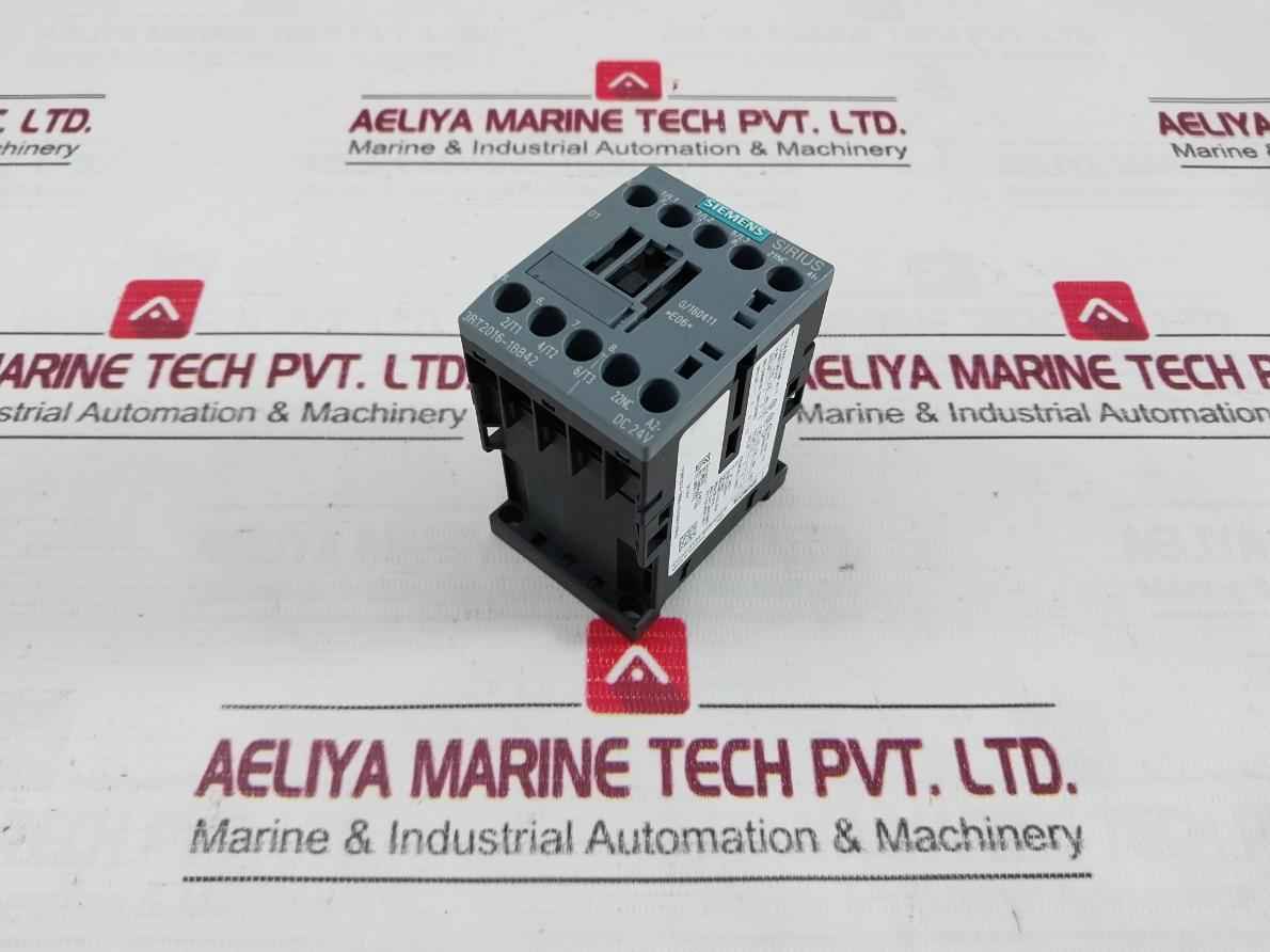 Siemens 3Rt2016-1Bb42 Power Contactor 690V Dc 24V A600/Q600