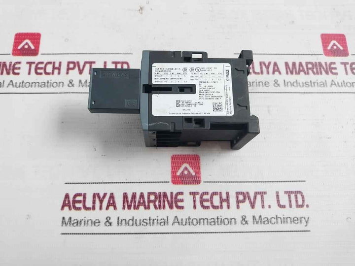 Siemens 3Rt2016-1Bb42 Power Contactor With Surge Suppressor 20A 600V Csa B44.1
