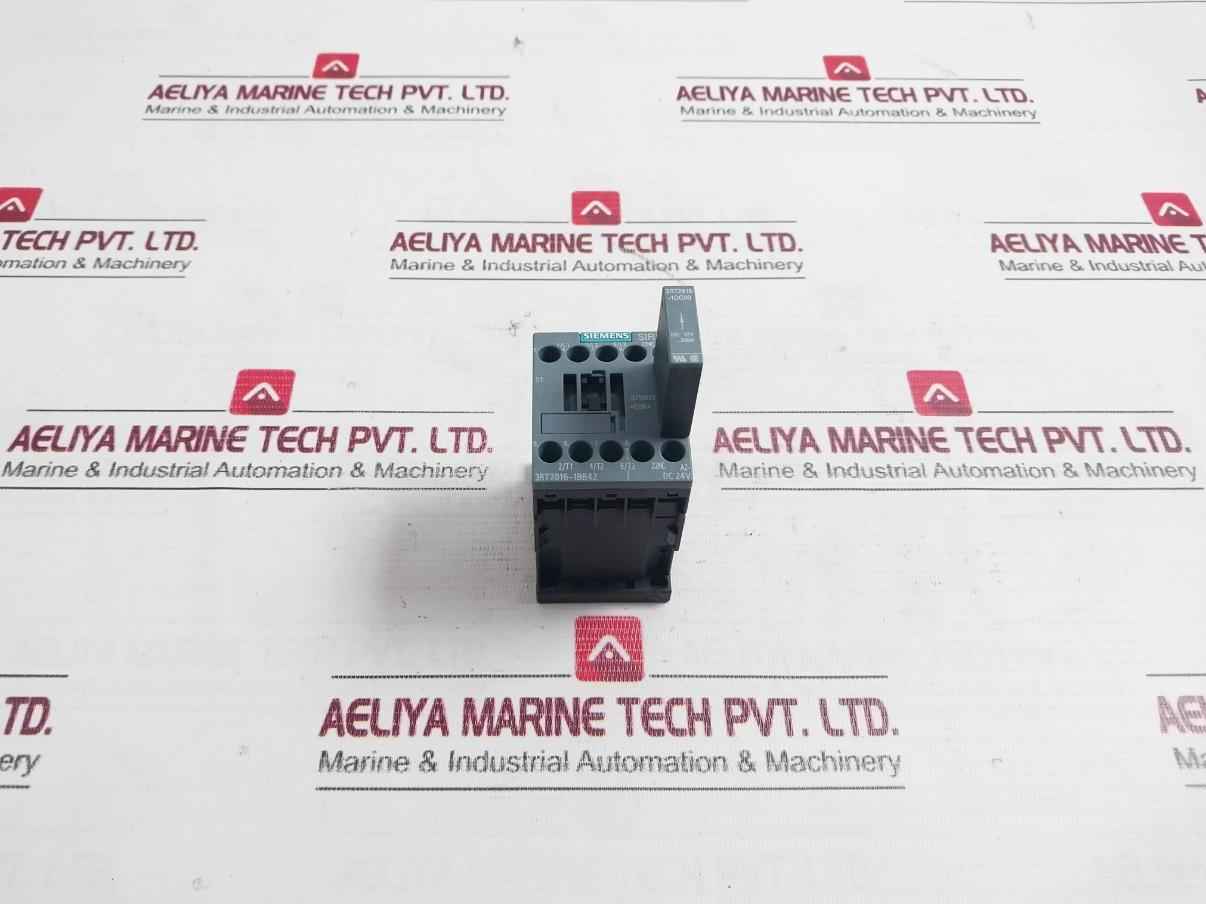 Siemens 3Rt2016-1Bb42 Power Contactor With Surge Suppressor 20A 600V Csa B44.1