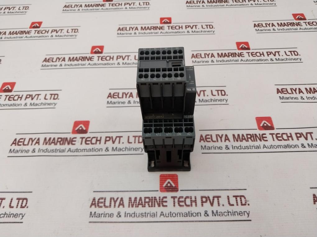 Siemens 3Rt2017-2Bb42, 3Rh2911-2Fa22 Contactor W/ Surge Arrestor 3Rt2916-1Dg00