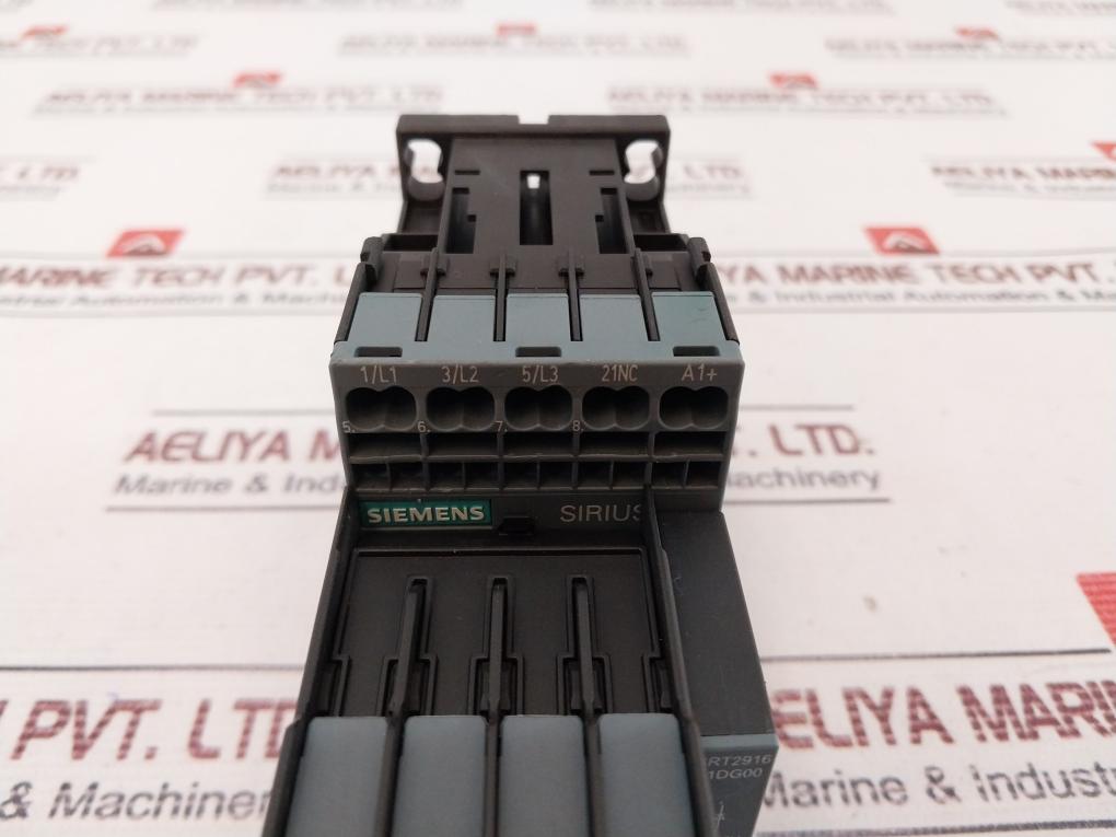 Siemens 3Rt2017-2Bb42, 3Rh2911-2Fa22 Contactor W/ Surge Arrestor 3Rt2916-1Dg00
