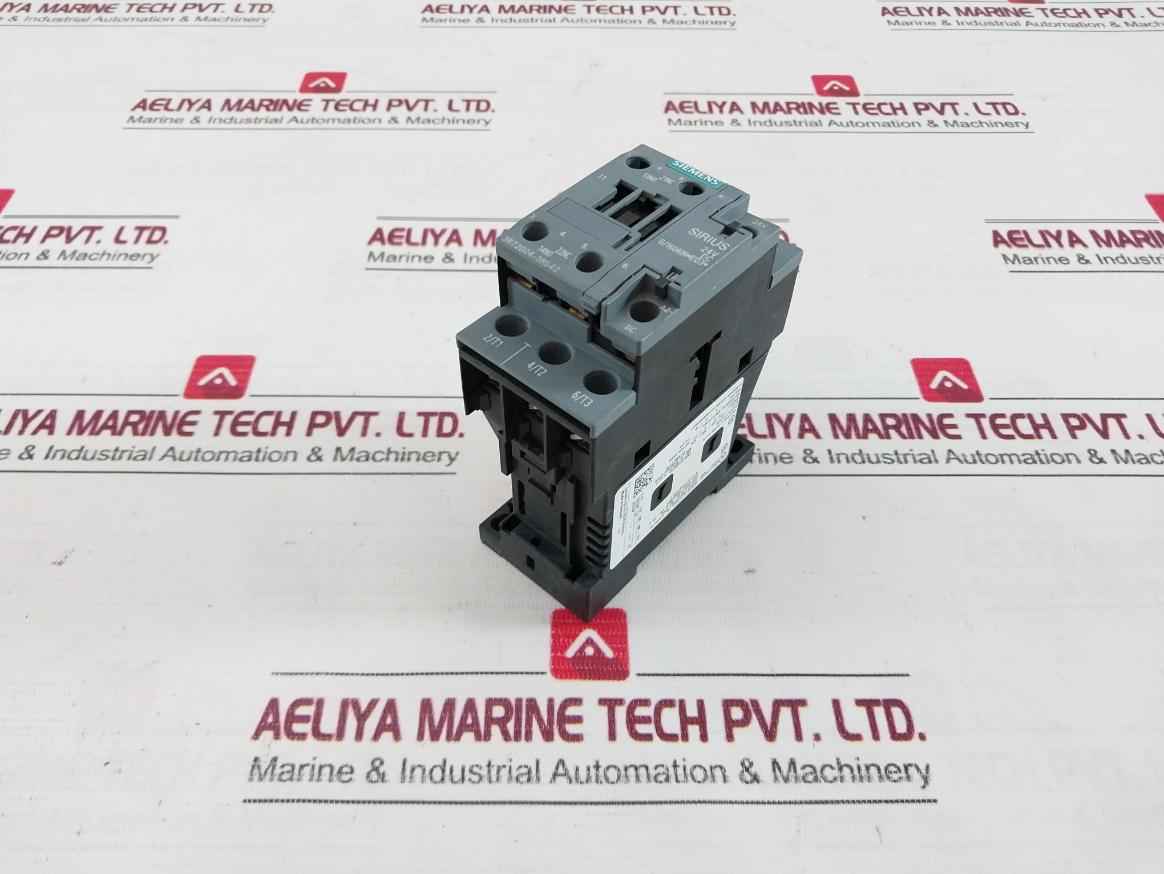 Siemens 3Rt2024-1Bb40 Contactor 24V Dc 35 A 600V Ac 690V