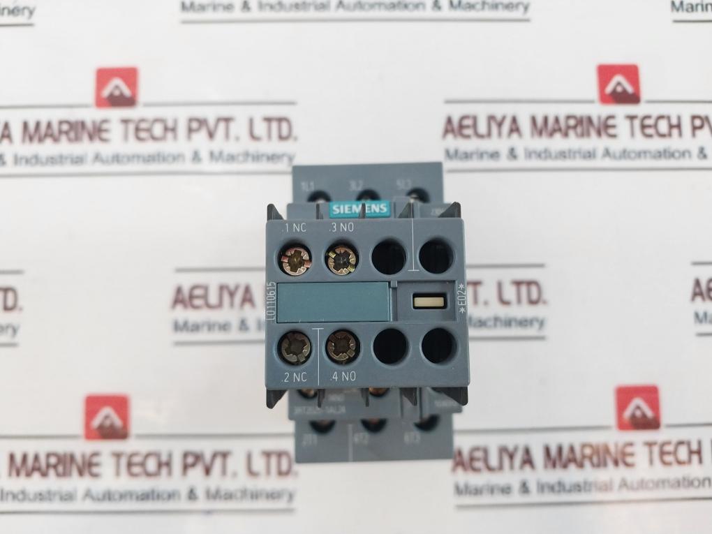 Siemens 3Rt2025-1Al24/3Rh2911-1Ha11 Contactor With Auxiliary Switch 690V