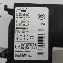 Siemens 3Ru1116-1Eb0 Thermal Overload Relay