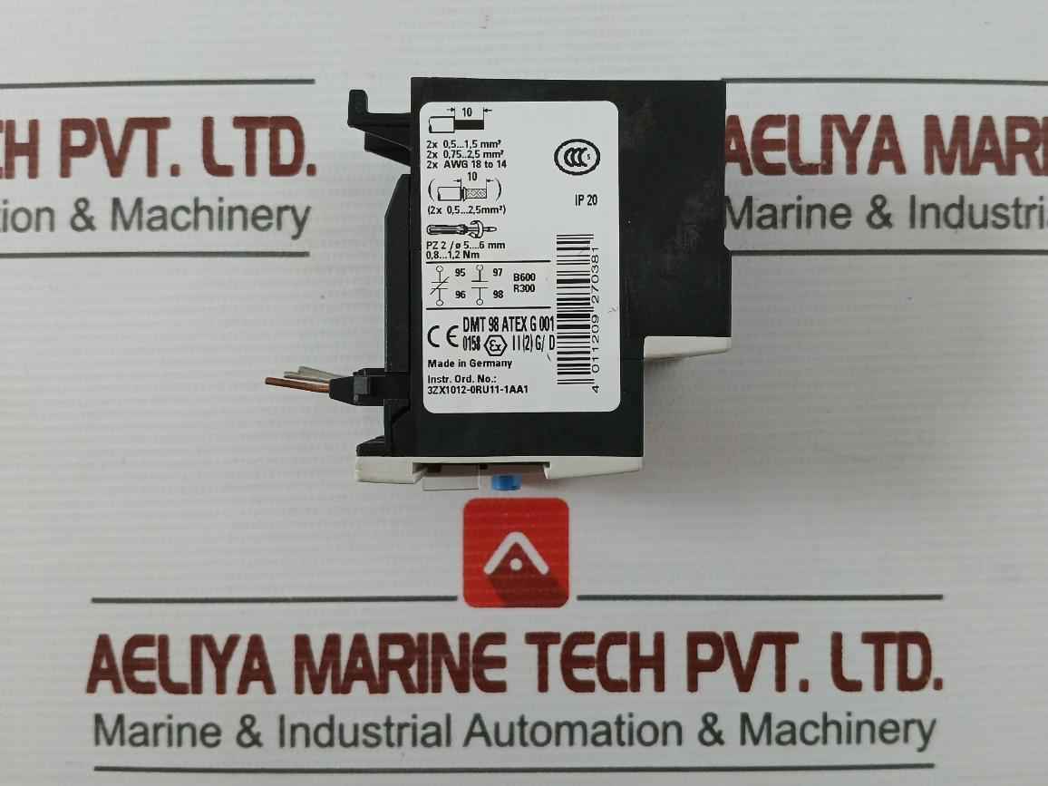Siemens 3Ru1116-1Eb0 Thermal Overload Relay