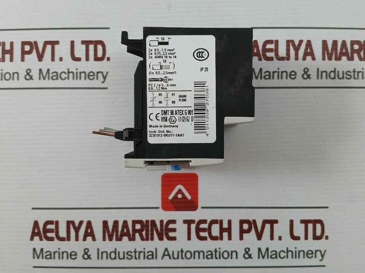 Siemens 3Ru1116-1Eb0 Thermal Overload Relay