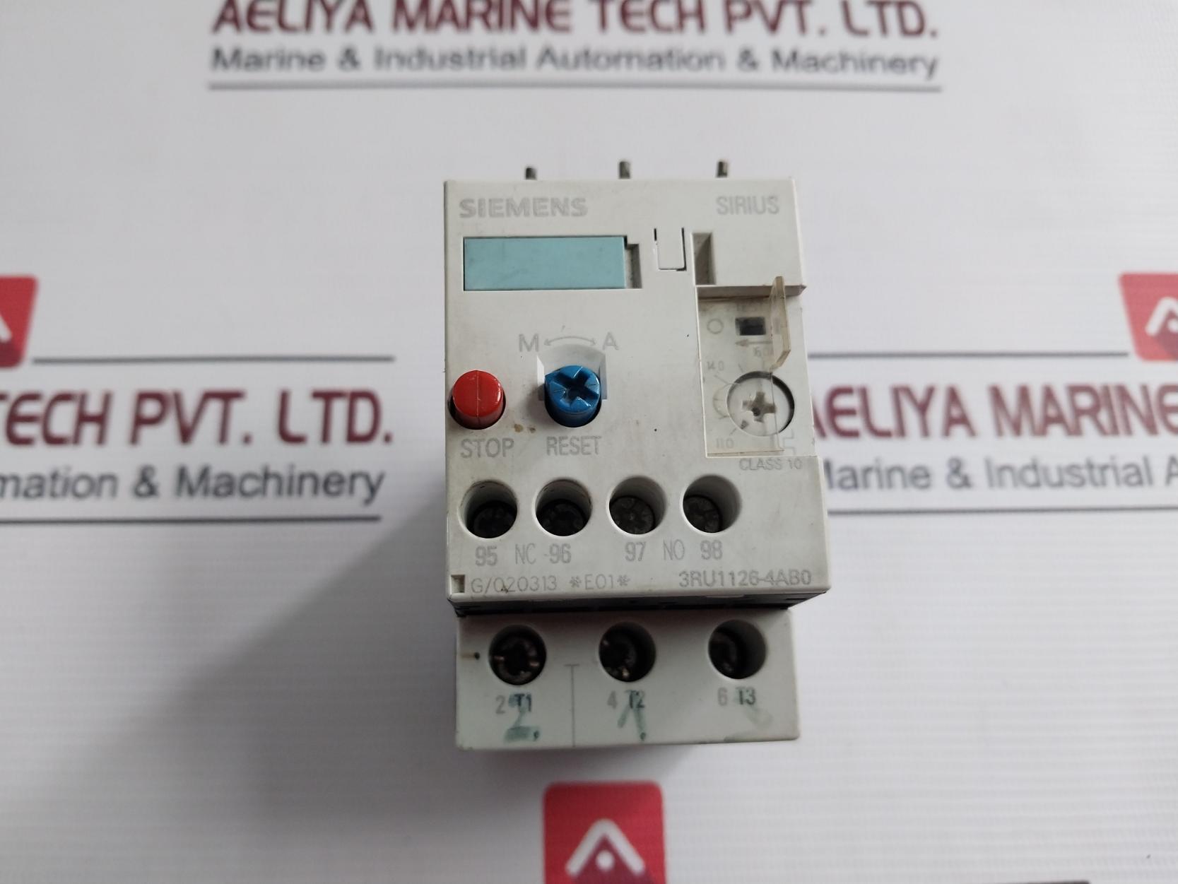 Siemens 3Ru1126-4Ab0 Thermal Overload Relay 690V 110-160A