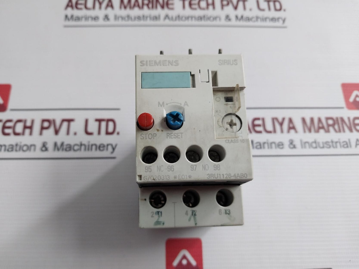 Siemens 3Ru1126-4Ab0 Thermal Overload Relay 690V 110-160A