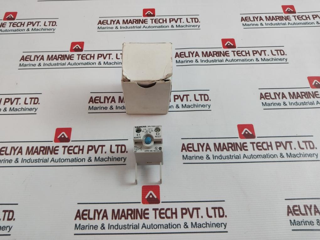 Siemens 3Ru1900-2Af71 Overload Remote Reset 110-127V 50-60Hz