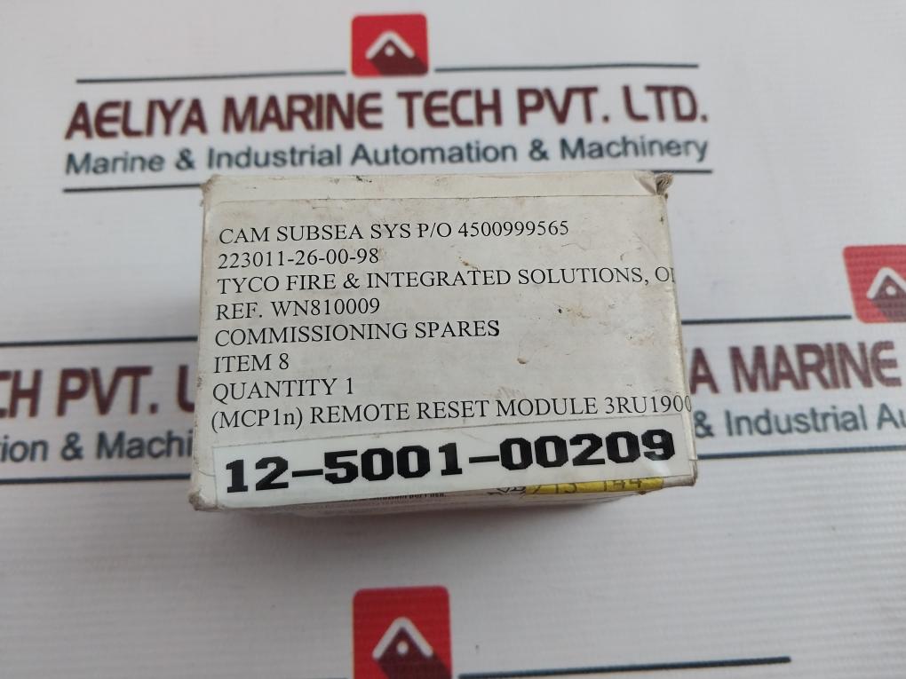 Siemens 3Ru1900-2Af71 Overload Remote Reset 110-127V 50-60Hz