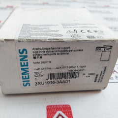 Siemens 3Ru1916-3Aa01 Screw Terminal Block For Overload Relay