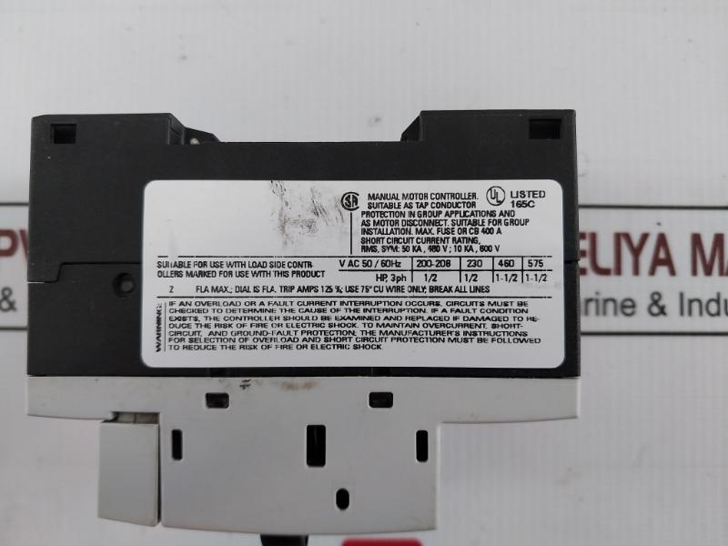 Siemens 3Rv1011-1Ba10 Motor Starter Circuit Breaker Class 10 50/60 Hz