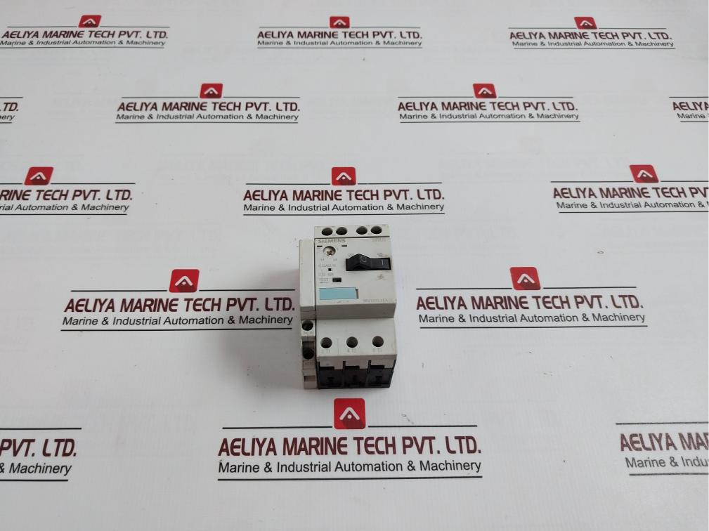 Siemens 3Rv1011-1Ea10 Motor Protection Circuit Breaker 3Rv1901-1A 10A/Ui 690V