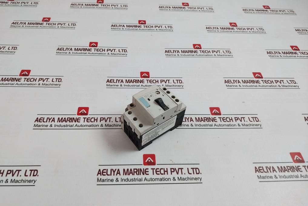 Siemens 3Rv1011-1Ea10 Motor Protection Circuit Breaker 3Rv1901-1A 10A/Ui 690V