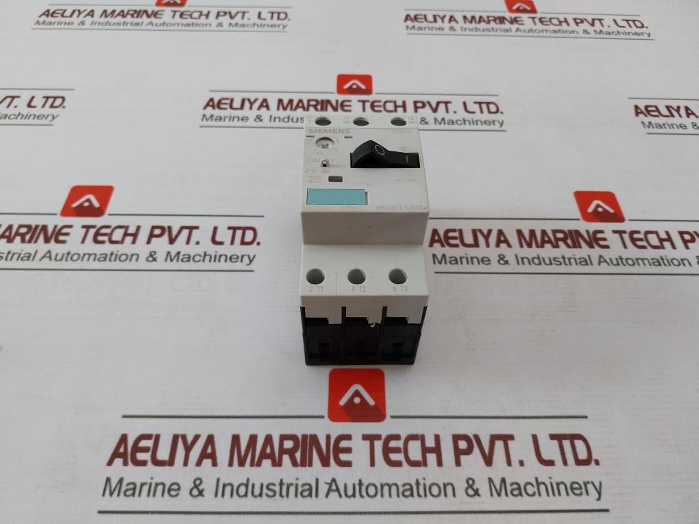 Siemens 3Rv1011-1Ja10 Circuit Breaker For Motor Protection 600V 10 Fla Max