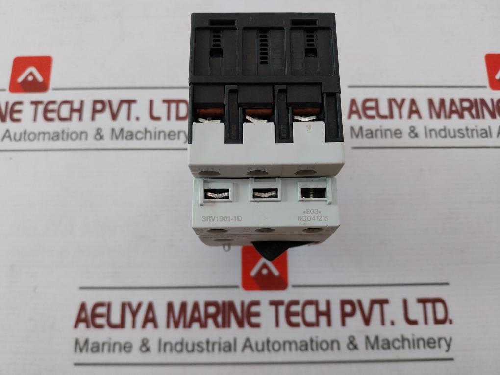 Siemens 3Rv1011-1Ja10 Circuit Breaker For Motor Protection 600V 10 Fla Max