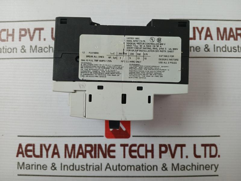 Siemens 3Rv1011-1Ka10 Circuit Breaker 50/60Hz Nq991014 Iec 60947 G/991110