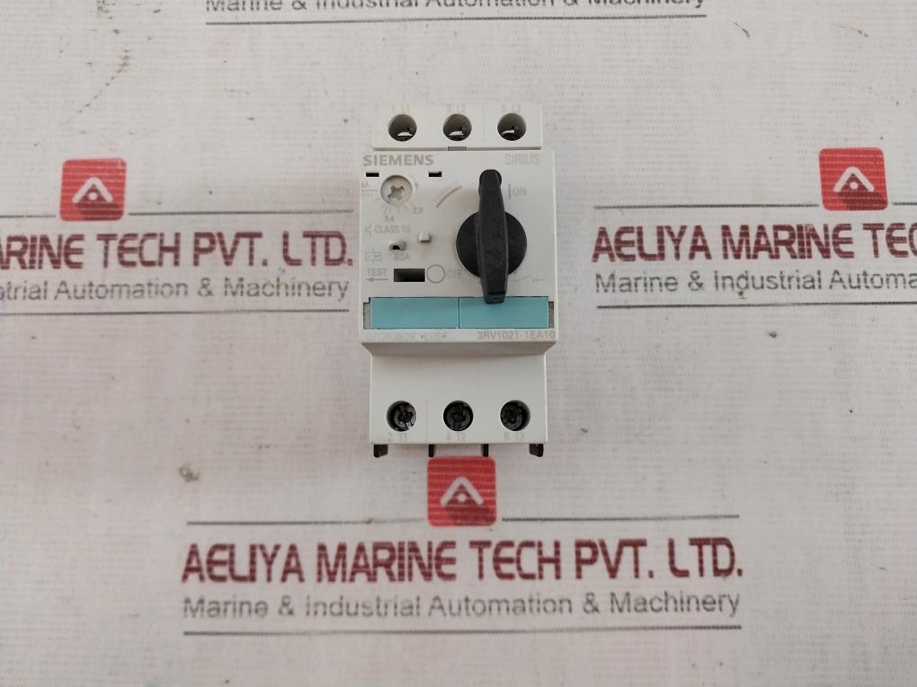 Siemens 3Rv1021-1Ea10 Circuit Breaker For Motor Protection 50/60Hz Hw05014-7 001