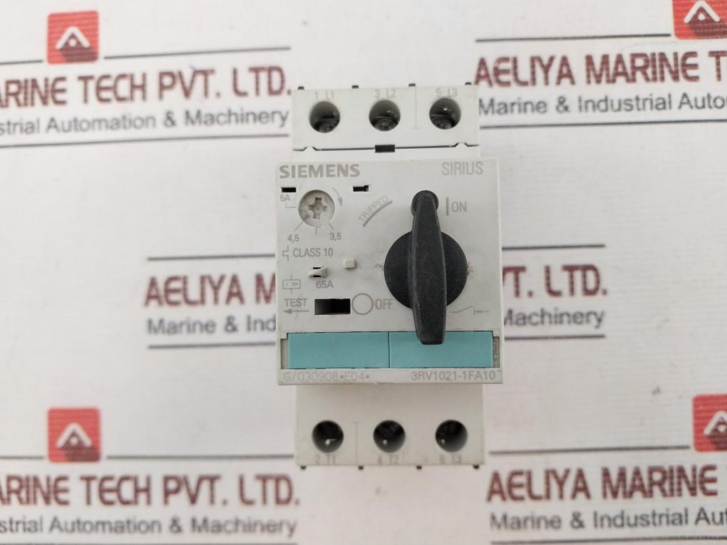 Siemens 3Rv1021-1Fa10 Circuit Breaker