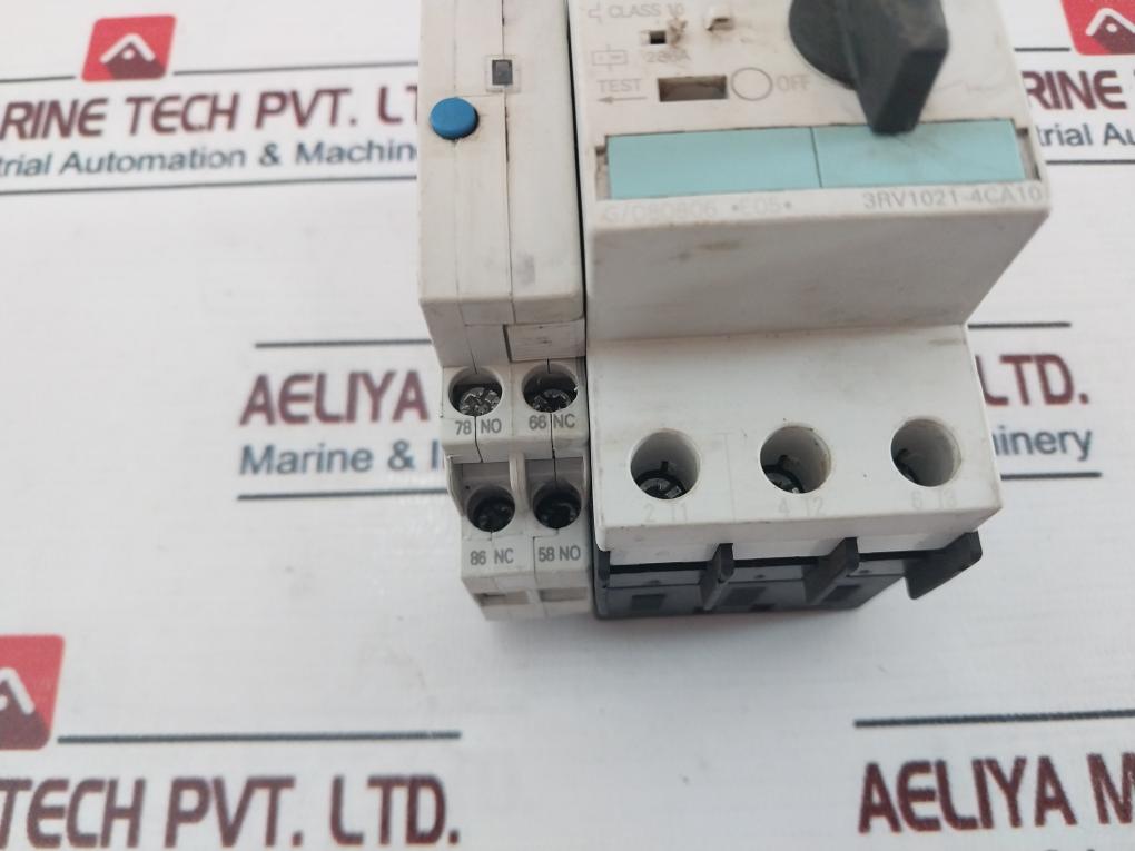 Siemens 3Rv1021-4Ca10 Circuit Breaker 600V 17-22A