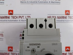 Siemens 3Rv1031-4Ea10 Circuit Breaker W/ Auxiliary Switch 3Rv1901-2A 50/60Hz